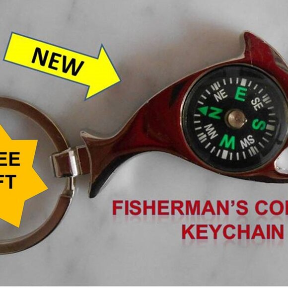 New “I’d Rather Be Fishing” Buckle W/FREE GIFT - Picture 4 of 4